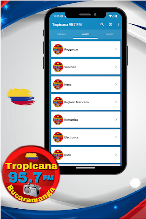 Tropicana 95.7 FM Screenshot 3