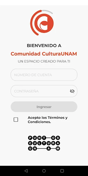 Puntos Cultura UNAM Screenshot 0