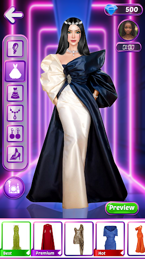 Bridal Makeup Wedding Dress up Screenshot 0
