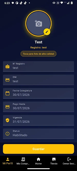 App ICAJ Junin Screenshot 2