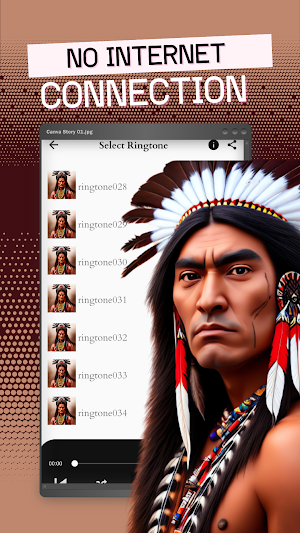 Native american music ringtone screenshot 4