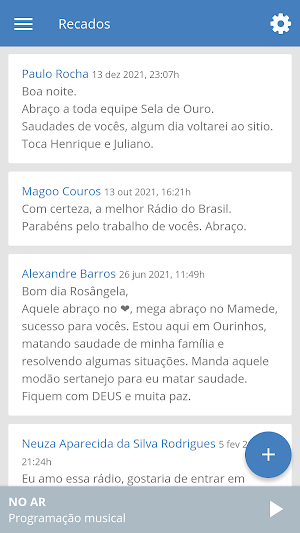 Rádio Sela de Ouro Screenshot 2
