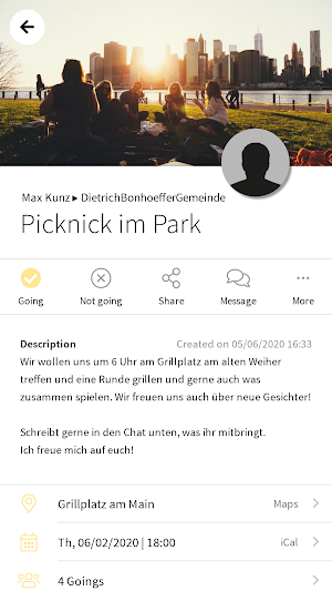 DietrichBonhoefferGemeinde Screenshot 2