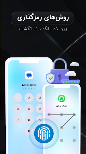 قفل برنامه - همه اندرویدها Screenshot 1