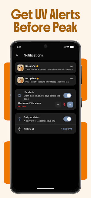 SafeSun: Tanning Tracker & UV Screenshot 2