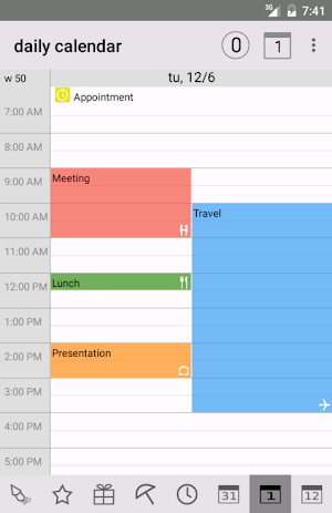 Endless Calendar Screenshot 1