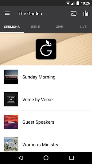 The Garden Church App Screenshot 0