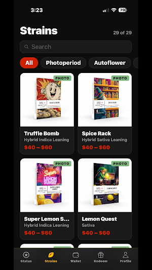 Happy Valley Genetics Rewards Screenshot 2