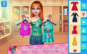 DIY Fashion Star - Design Hacks Clothing Game Screenshot 0