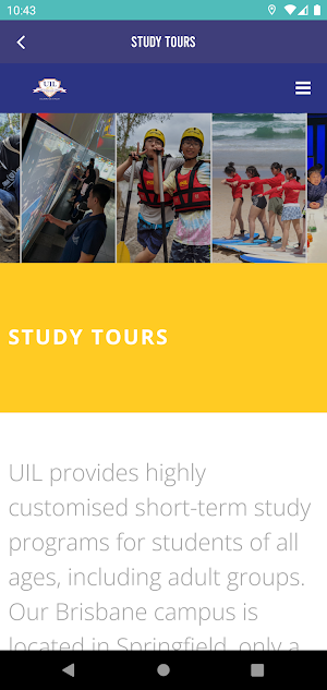 Union Institute of Language Screenshot 3