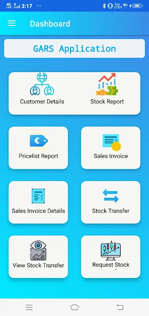 Gars Sales App Screenshot 2