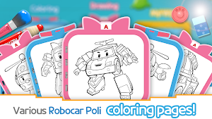 Robocar Poli: Painting Fun Screenshot 3