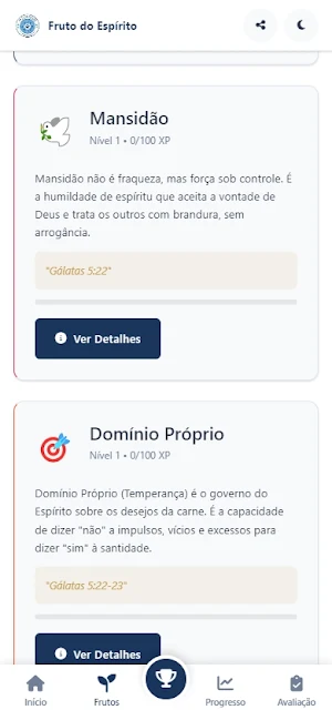 Fruto do Espirito Screenshot 2