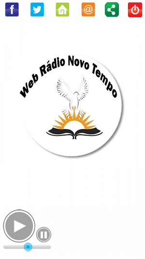Web Rádio Novo Tempo  Web Screenshot 1