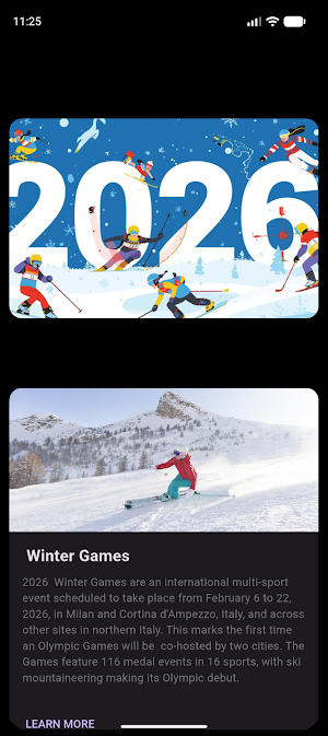Winter Games 2026 Countdown Screenshot 0