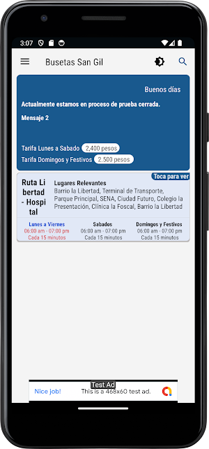 Busetas San Gil - Rutas Screenshot 1