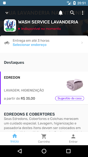 WASH SERVICE LAVANDERIA Screenshot 0