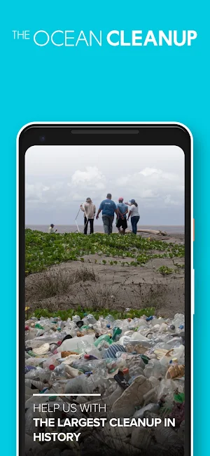 The Ocean Cleanup Survey App Screenshot 0