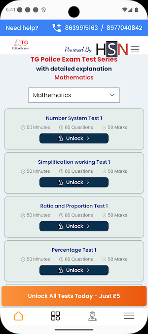 TG Police Constable & SI Prep Screenshot 2