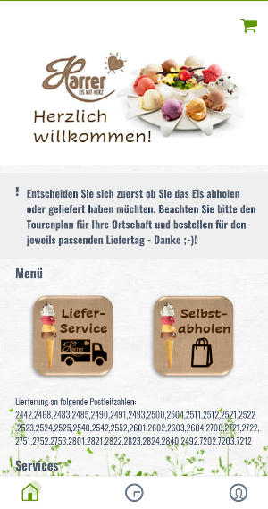 Harrer Eisdiele Screenshot 1