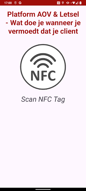 NVvA Scanapp Screenshot 1