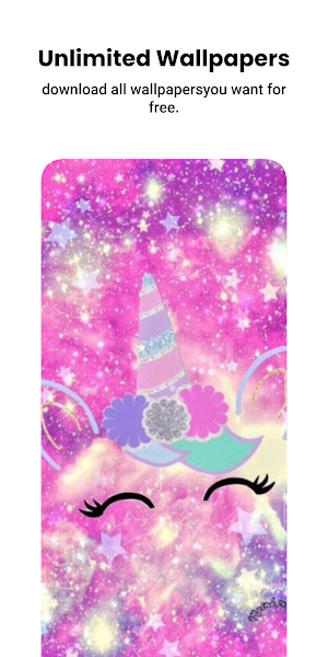 Unicorn wallpaper Screenshot 0