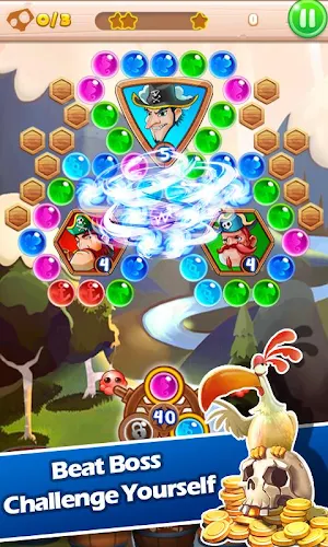 Bubble Pirates :Bubble Shooter Screenshot 1