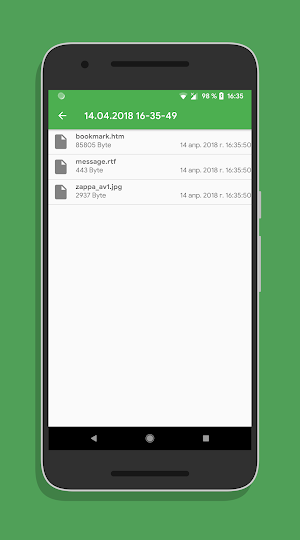 WinDat Opener - extract Winmail.dat screenshot 2