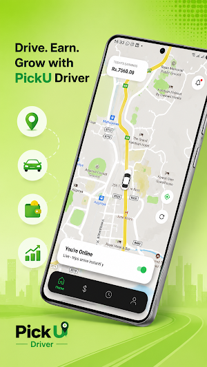 PickU Driver Screenshot 0