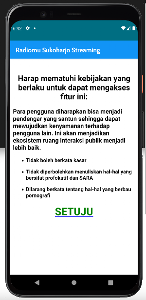 Radiomu Sukoharjo Streaming screenshot 3