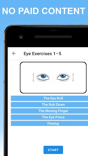 Eye Exercises - Improve Vision Screenshot 1