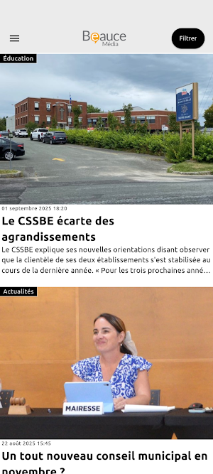 Beauce Média Screenshot 0