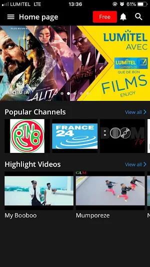 Lumitel TV Screenshot 0