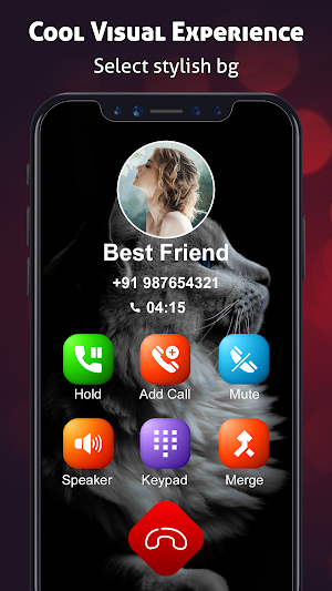 Incoming call color flashlight Screenshot 3