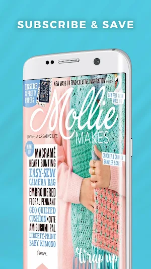 Mollie Makes Magazine - Crochet, Knit, Sew Screenshot 3
