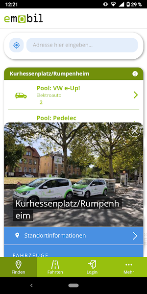 eMobil RheinMain Screenshot 2