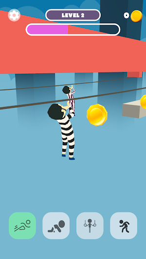 Jail Break Race: Transform Running Game Screenshot 3
