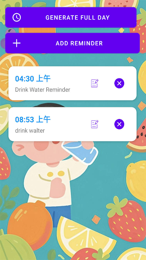 Super Hydration Reminder Screenshot 3