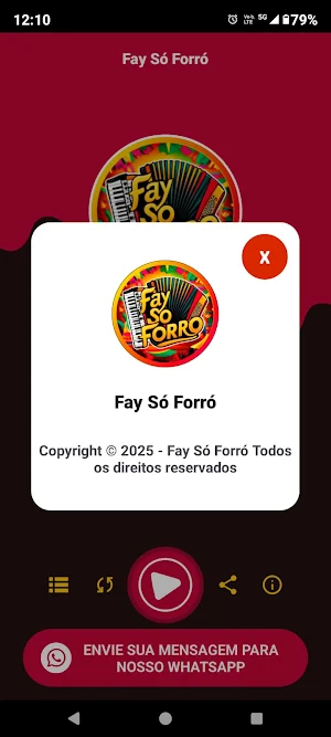 Rádio Fay Só Forró Screenshot 2