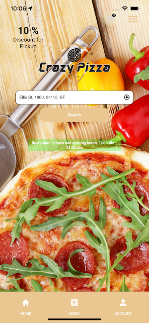 Crazy Pizza Köln Screenshot 0