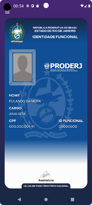 Carteira Funcional RJ Screenshot 0