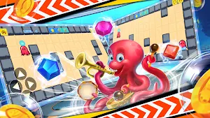 Octopus fish maze Screenshot 0