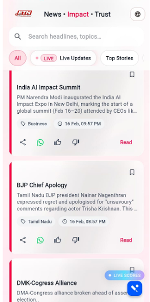 ETN News – Tamil India Screenshot 0