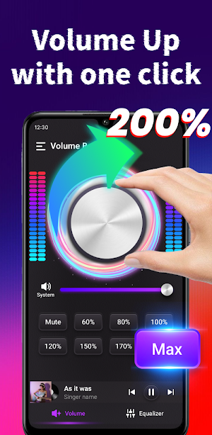 Volume Booster EQ:200% Louder Screenshot 0