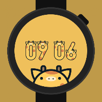 Giraffe Watch Face