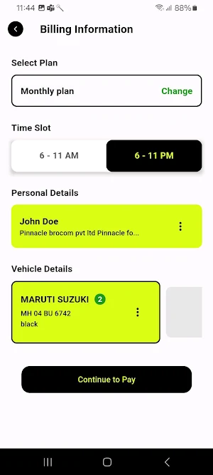Tyre pressure Screenshot 2