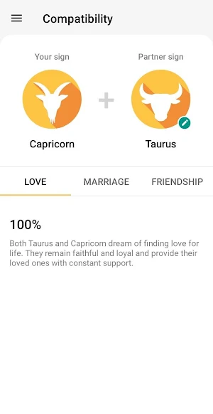 Capricorn Horoscope Screenshot 2