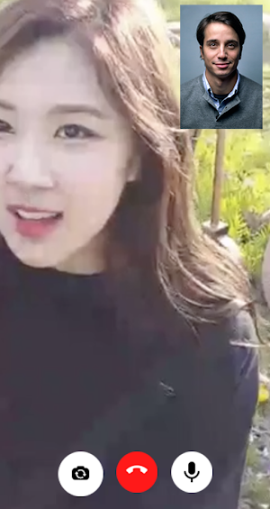Rose Fake Chat & Video Call Screenshot 0