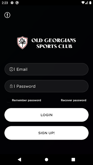 Old Georgians Sport Club Screenshot 0
