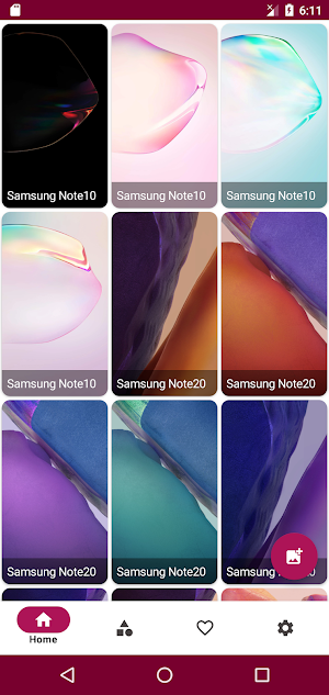Wallpaper for Note Series Screenshot 1